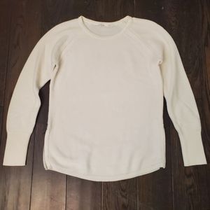 Athleta white sweater